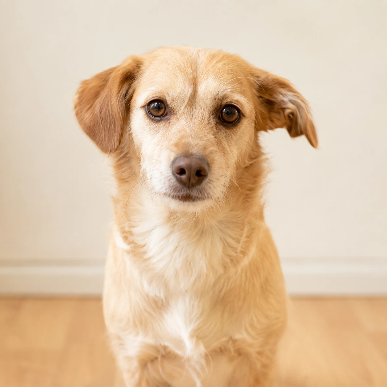 Perro rescatado