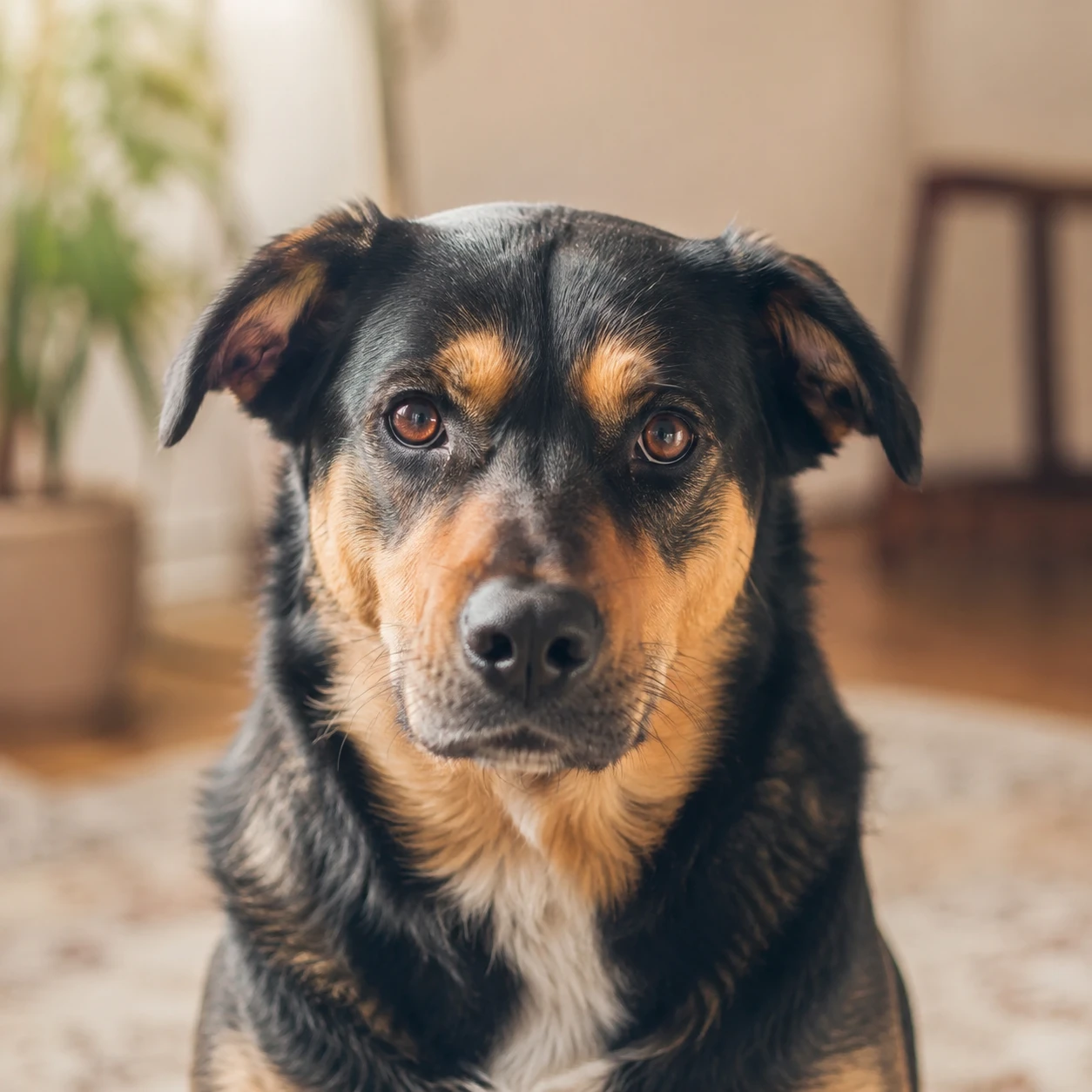 Perro adoptado